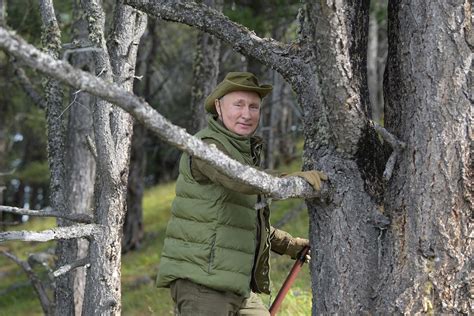 La extravagante sesión de fotos de Vladimir Putin por su ...