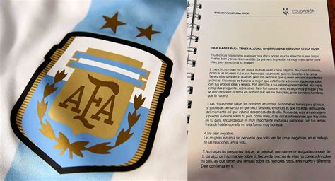 La Federación Argentina de Fútbol da consejos para ligar ...