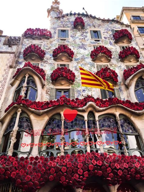 La fête de Sant Jordi à Barcelone   Famille Barcelone