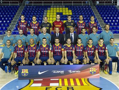 La foto oficial del FC Barcelona Alusport