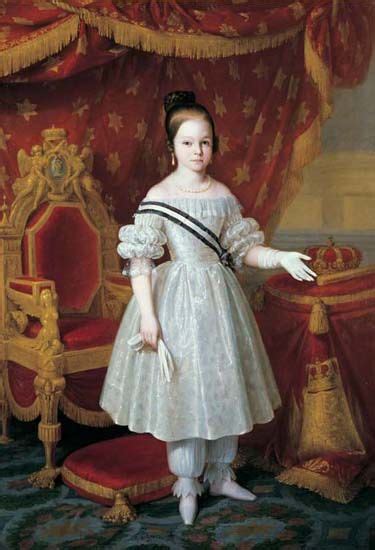 La futura Isabel II fue bautizada María Isabel Luisa; era ...