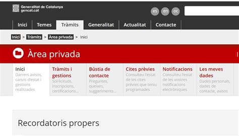 La Generalitat crea un nou espai per a la gestió en línia dels tràmits ...