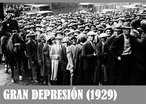 LA GRAN DEPRESIÓN  1929  | Características, causas y ...