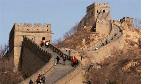 La Gran Muralla China se desmorona