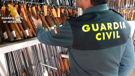 La Guardia Civil subastará 2.800 armas en Madrid