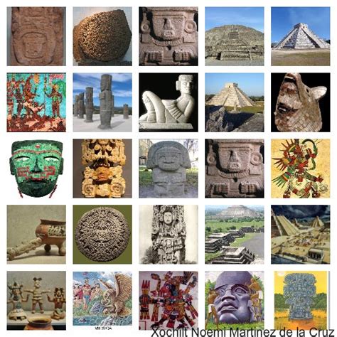 LA HISTORIA TEC.: Collage de Culturas de Mesoamérica