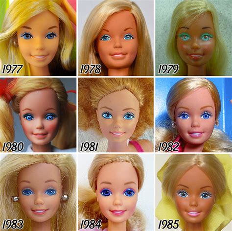 La impactante evolución de la muñeca Barbie en 56 años : AYAYAY