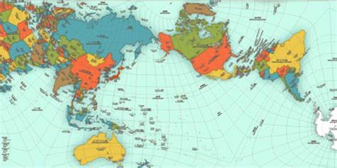 La increíble técnica que logró hacer el mapa mundial más exacto ...