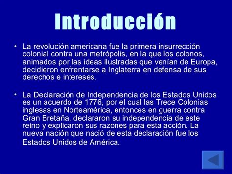 La independencia de los EUA