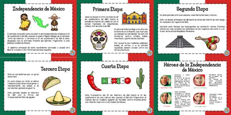 La independencia de México explicada en diseños por etapas ...