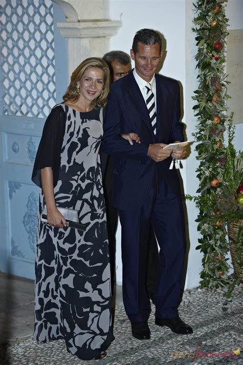 La Infanta Cristina e Iñaki Urdangarín en la boda de ...