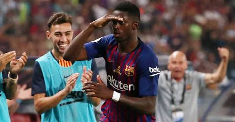 La influencia de Dembélé: sin sus goles el Barça estaría ...