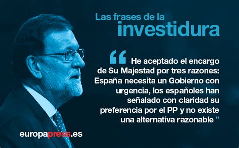 La investidura de Rajoy, en 10 frases