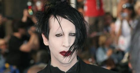 La irreconocible apariencia de Marilyn Manson en su juventud y que ...