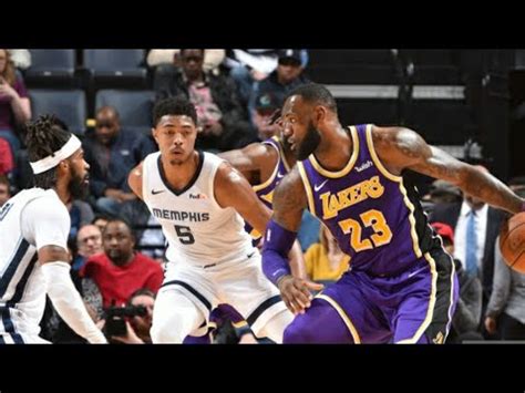 LA Lakers vs Memphis Grizzlies Full Game Highlights | 2/25/2019   YouTube