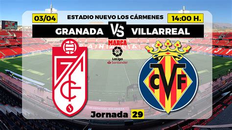 La Liga Santander: Granada   Villarreal: Horario y dónde ...