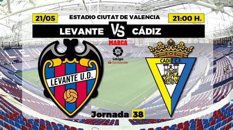 La Liga Santander: Levante   Cádiz: resumen, resultado y goles