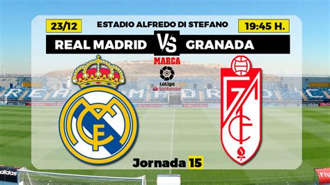 La Liga Santander: Real Madrid   Granada: Horario y dónde ...