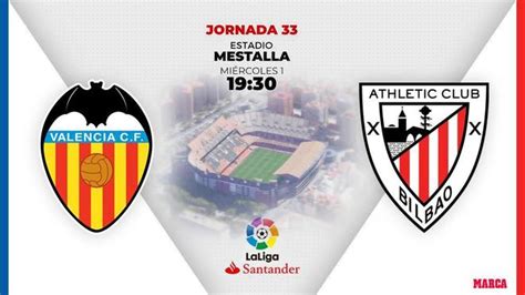 La Liga Santander: Valencia   Athletic: Horario y dónde ver en TV hoy ...