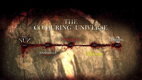 La línea temporal del universo  The Conjuring  revisada en esta promo ...