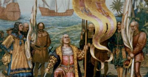 La llegada de Colón a América