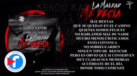 La Maldad Me Decia by Kendo Kaponi from Puerto Rico | Popnable