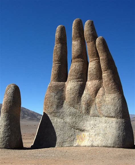 La mano del desierto de Atacama, Chile