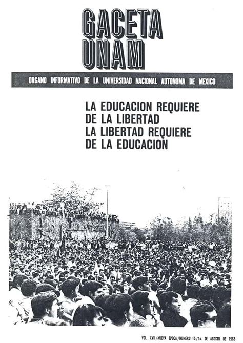 La marcha por la Autonomía de la UNAM en 1968