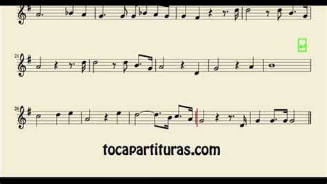 La Marsellesa Partitura de Saxo Alto Trompa o Corno en Mi ...