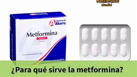 La metformina, medicamento para la diabetes que ayuda a ...
