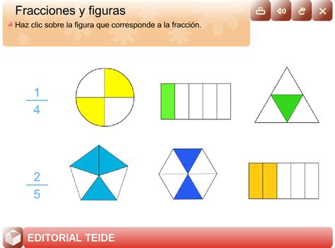 LA MINA .... 4º de PRIMARIA: FRACCIONES Y FIGURAS