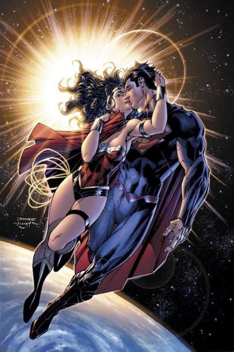 La Mujer Maravilla y Superman | Superman wonder woman, Justice league ...