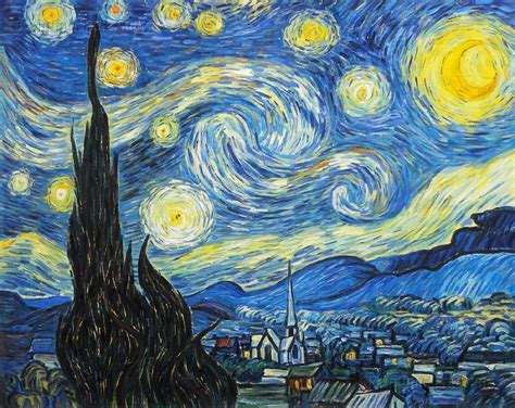 La Noche Estrellada   Vincent van Gogh : Revista El Bosco