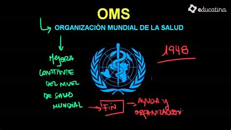 La Organización Mundial de La Salud OMS   YouTube