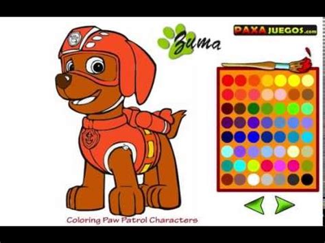 La patrulla canina en español   Juegos para colorear   la ...