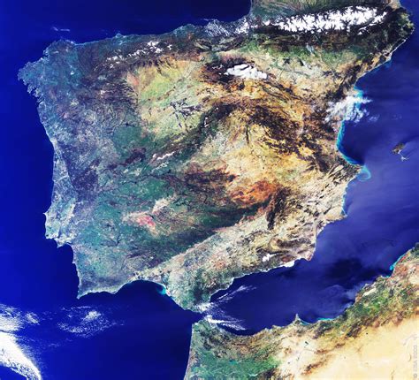 La Península Ibérica 2003   Tamaño completo