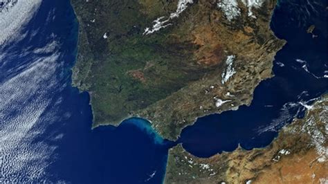 La península Ibérica desde el espacio