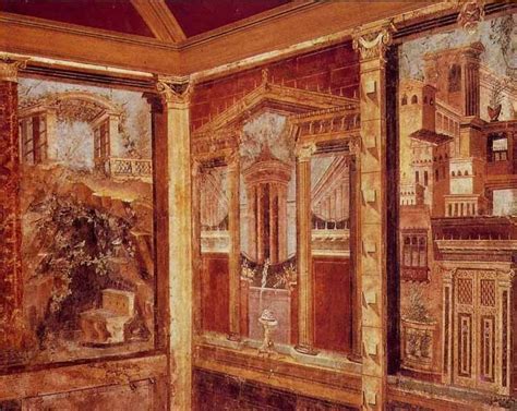 La pintura romana: los cuatro estilos pompeyanos   ARTE EN ...