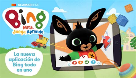 La popular serie para niños pequeños Bing lanza su app oficial Bing ...