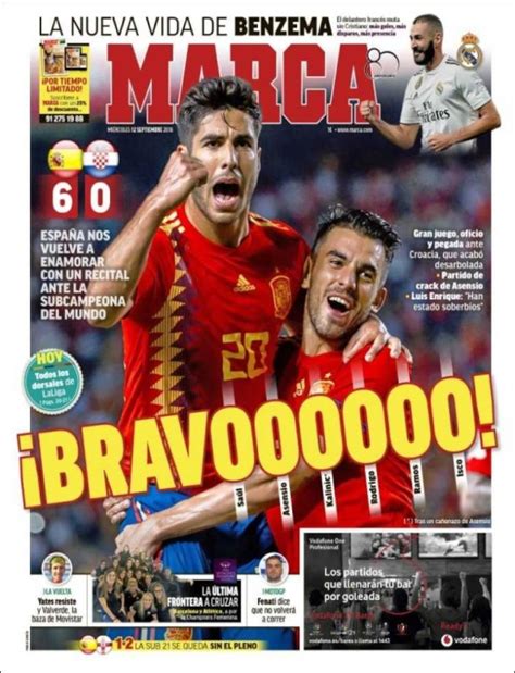 La prensa deportiva española se rinde a la Selección ...