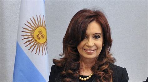 La presidenta argentina, Cristina Fernández de Kirchner ...