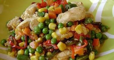 La receta del mes: Pollo y verdura