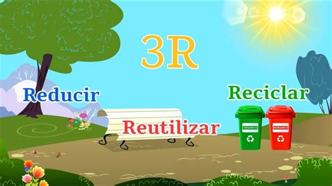 La regla de las 3 R  Reduce, Reutiliza y Recicla    YouTube