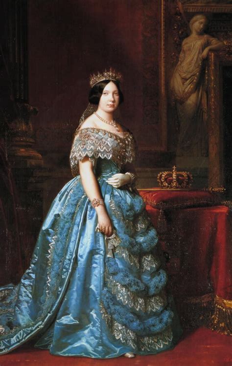 La Reina Isabel II de España  1850, Embajada de España ante la Santa ...