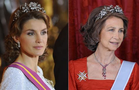 La reina Sofía cede a doña Letizia las joyas de las Reinas ...