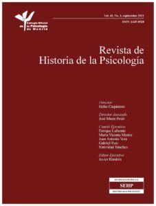 LA REVISTA DE HISTORIA DE LA PSICOLOGÍA INDEXADA EN EL JOURNAL CITATION ...