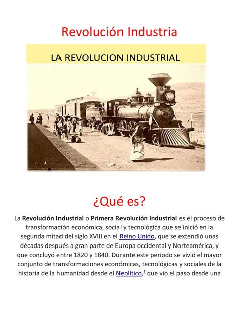 La revolución Industrial by Mateo War   Issuu