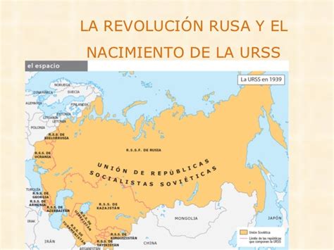 La Revolucion rusa y el nacimiento de la URSS