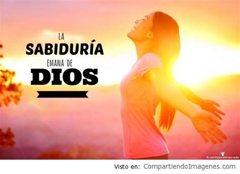 La sabiduría emana de Dios   Imagenes Cristianas para Facebook ...