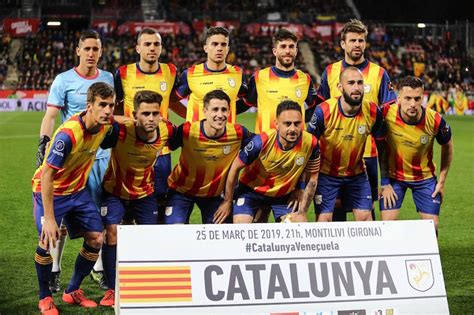 La selección catalana de fútbol se impone 2 1 a Venezuela | Deportes | Naiz